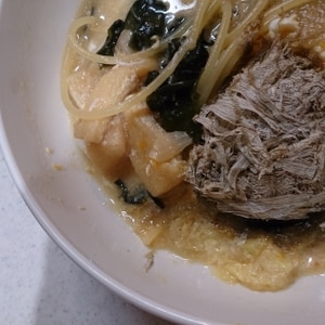 家にあるもので～海の恵みいっぱい　そば（うどん）